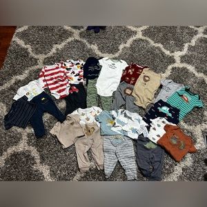 Carter’s Boys 9 month Character sets bundle
